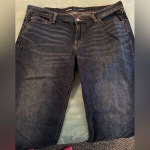 Old Navy Women's Deep Indigo Relaxed Jeans